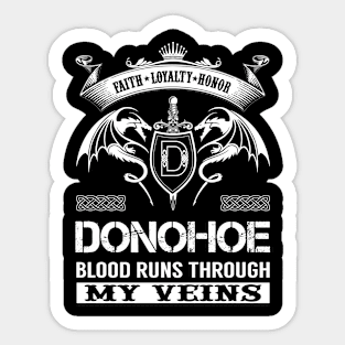 DONOHOE Sticker